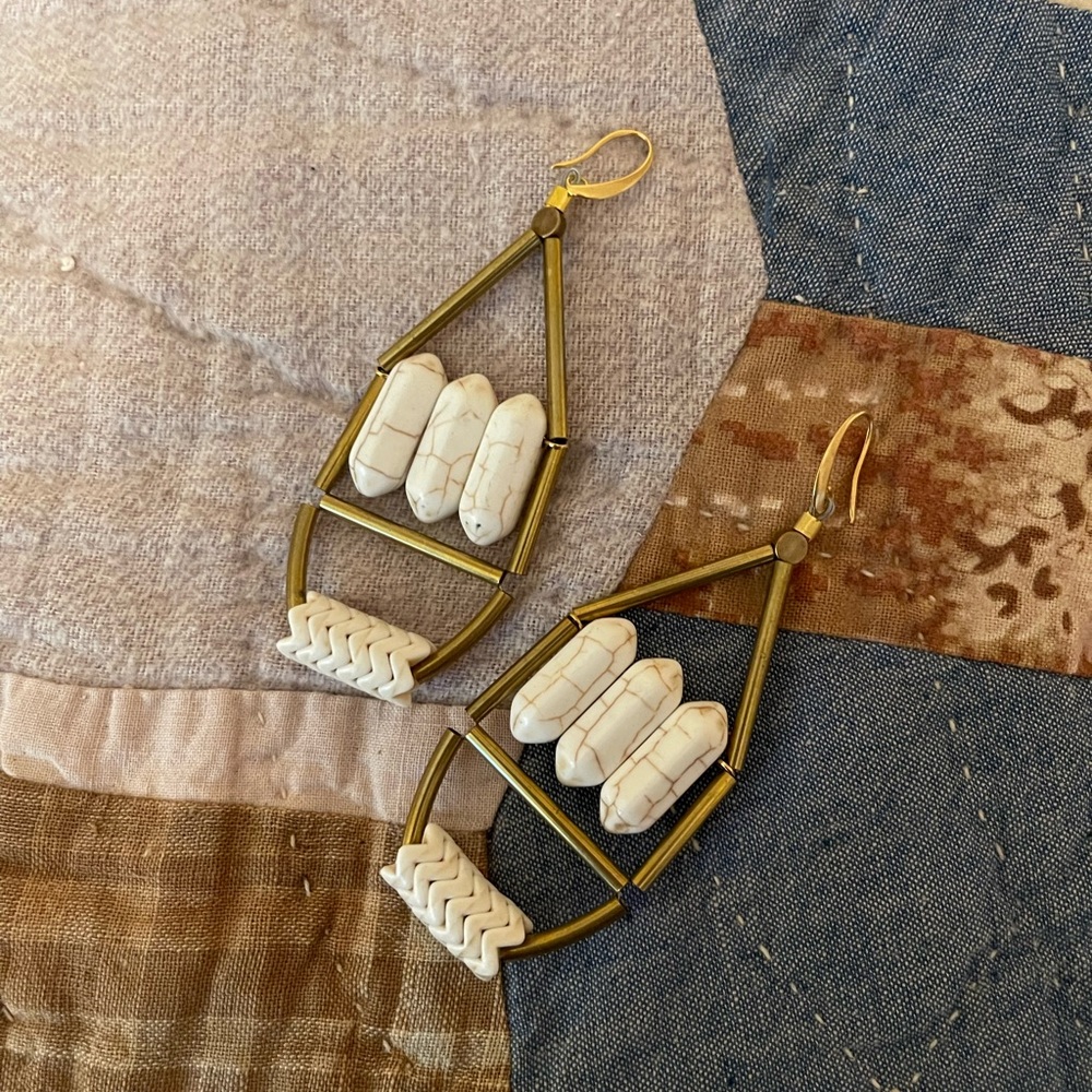 David Aubrey Designer Artisan Earrings Boho